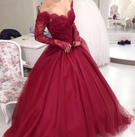 Princess Prom Dress, Sweet 16 Dress,Dresses For Event, Evening Dress ,Formal Gown, Graduation Party Dress cg844