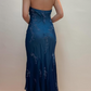 Sexy Halter Long Prom Party Dress Evening Gown     cg25070