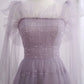 Light Purple Tea Length Soft Tulle Party Dress, Cute Short Homecoming Dress Formal Dress          cg25084