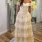 A line Wedding Dresses Off The shoulder Bride Dress For Women    cg25112