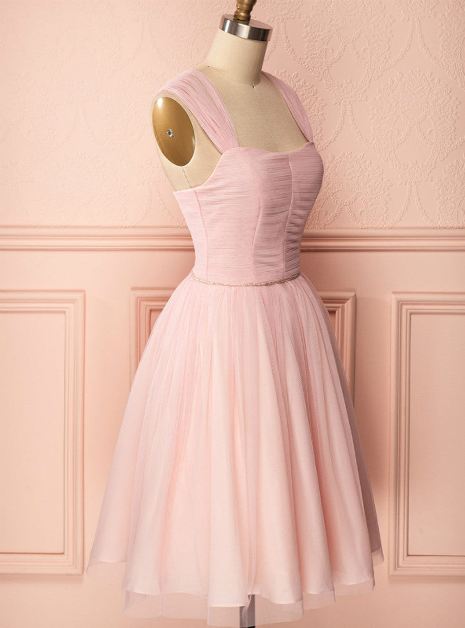 Short Pink Dress Homecoming Dress cg1724