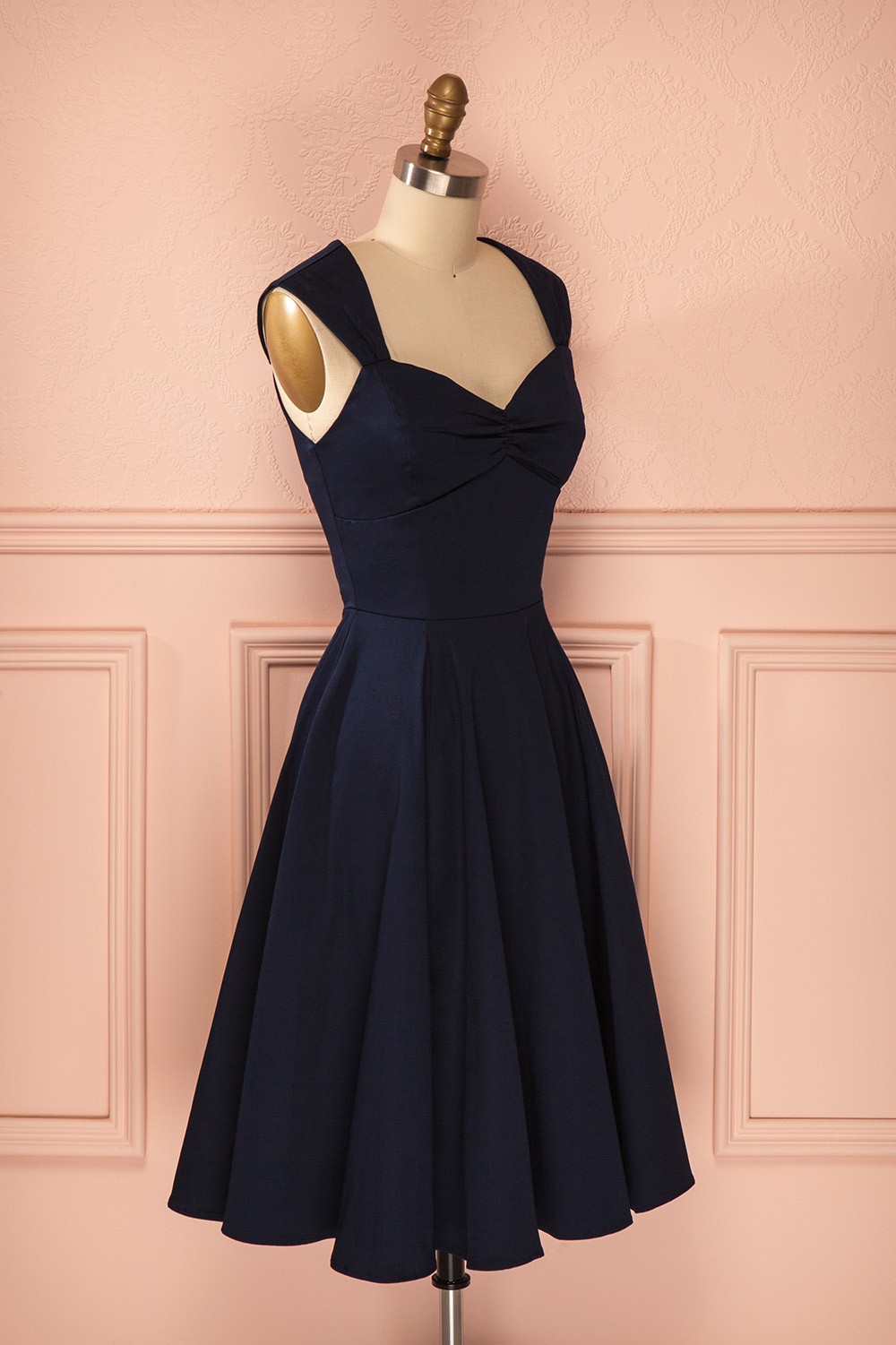 Dark Navy Short Homecoming Dress  cg8363