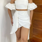 Casual Dresses Women Two Piece Short Prom Party Dress       cg25116