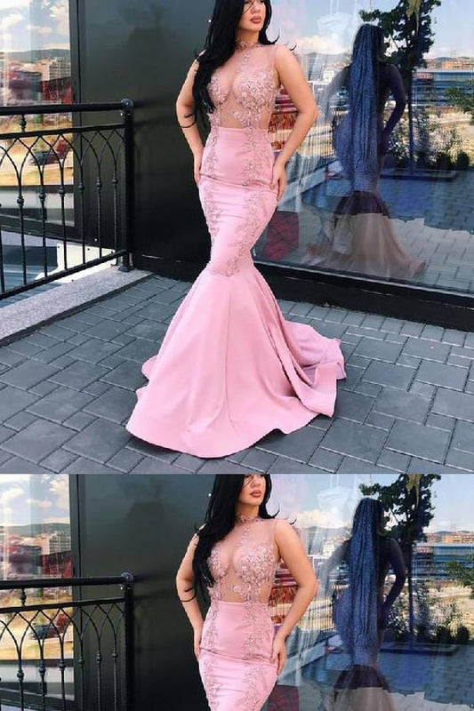 Hot Sale Vogue Nude Prom Dresses, Lace Prom Dresses    cg10702