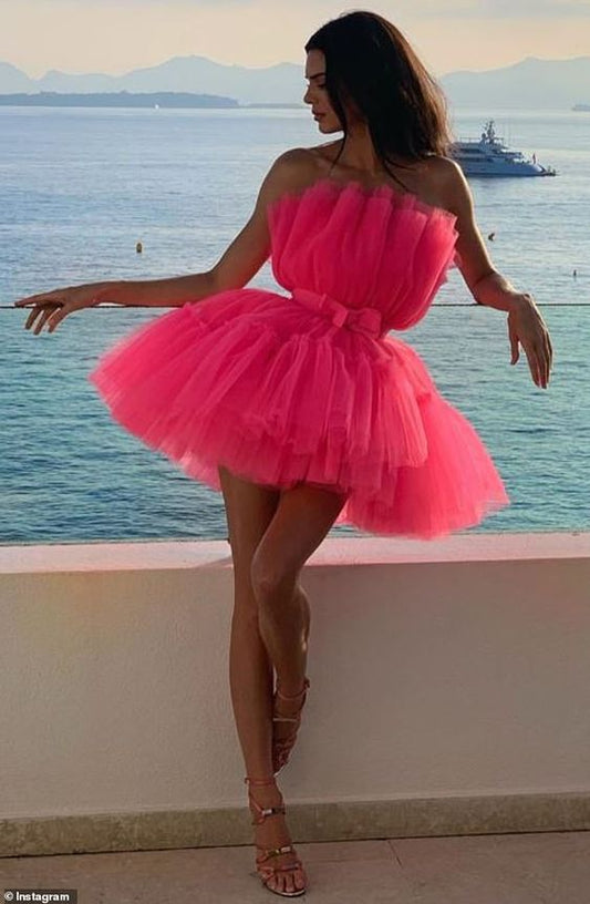 Stylish A Line Short Homecoming Dresses   cg11193