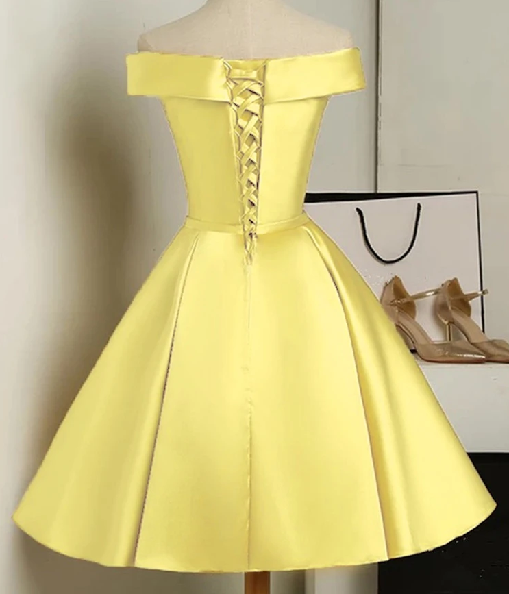 A Line Satin Semi Formal Gown Cocktail homecoming Dress   cg11392