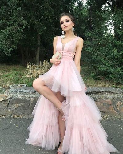 Sexy V-Neck A-Line Prom Dresses, Evening Dress Prom Gowns, Formal Women Dress,Prom Dress   cg15384