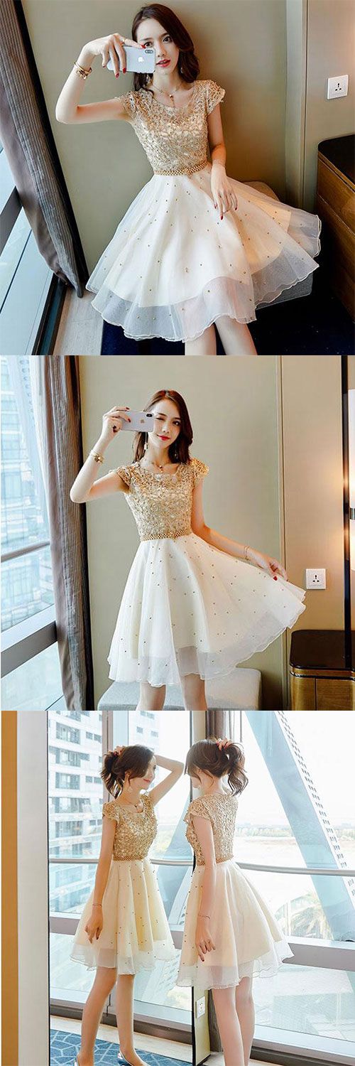 Cute tulle lace women fashion dress, homecoming dress, party dress cg1610