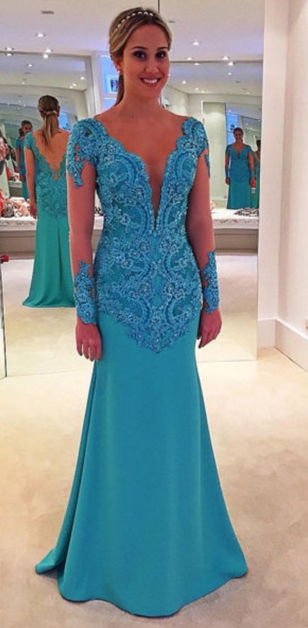 Lace Prom Dresses,Evening Dresses,New Fashion Prom Gowns,Elegant Prom Dress,Lace Prom Dresses   cg17027