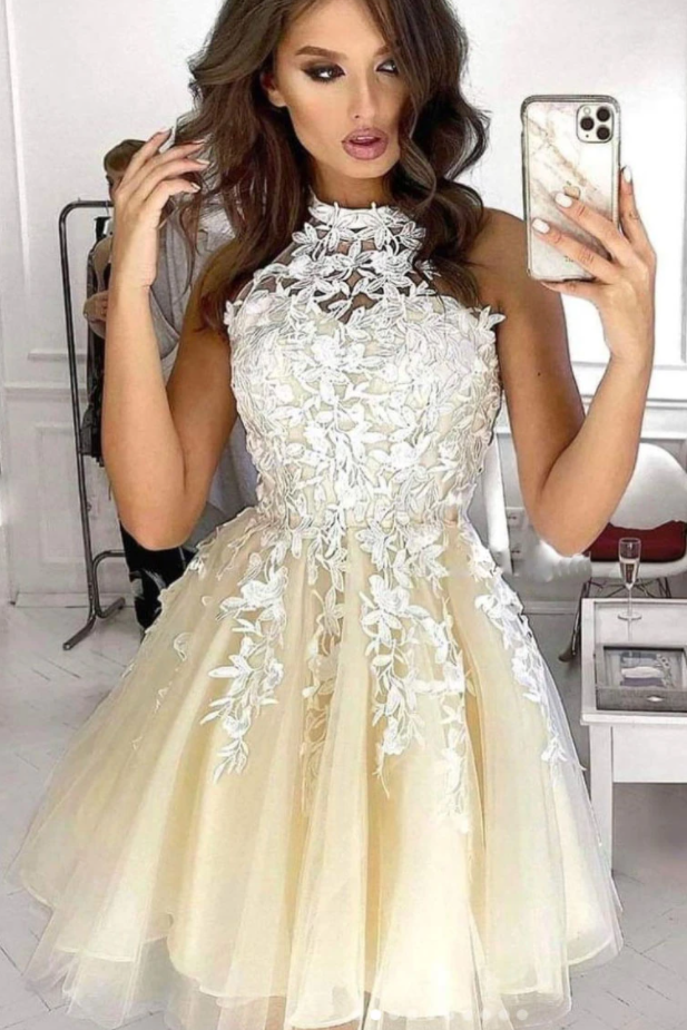 lace cocktail dress evening gown Homecoming Dress   cg17843