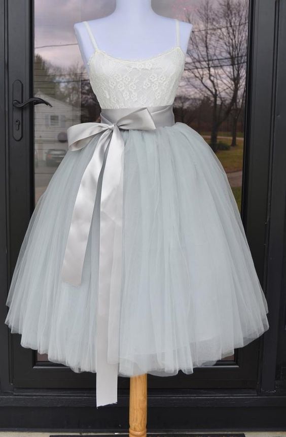 short homecoming dress ,grey homecoming dress cg1869