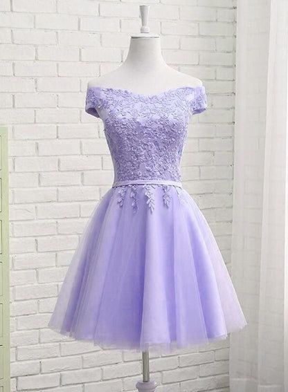 Light Purple Short New Style Homecoming Dress 2019, New Party Dress 2019 cg1921