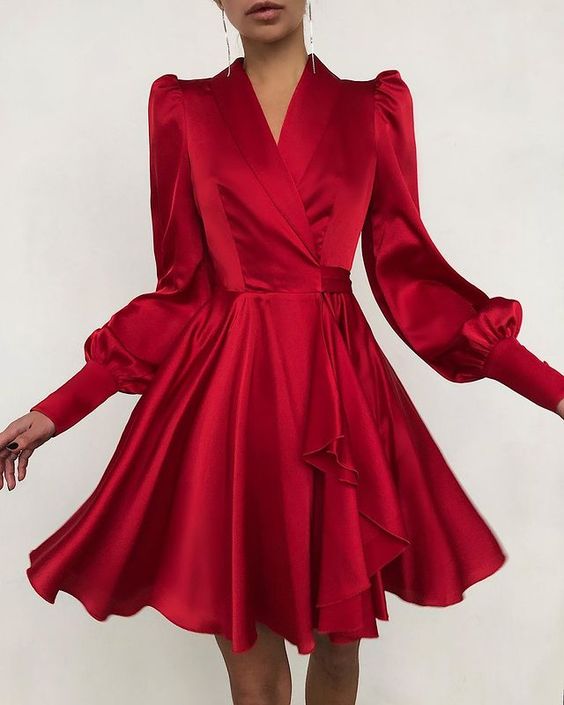 Lovely Short red Homecoming Dress    cg19541