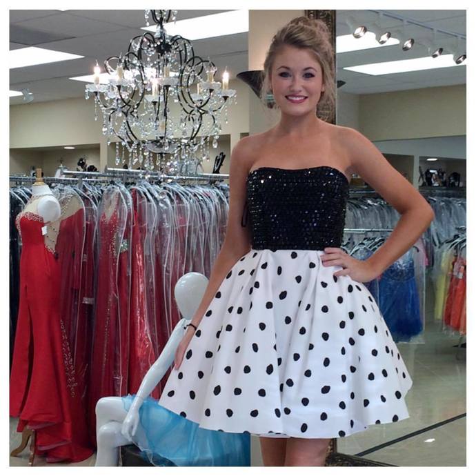 Sexy Sweetheart A-Line Homecoming Dresses    cg21064