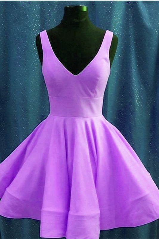 Cute Lavender Homecoming Dresses    cg21703