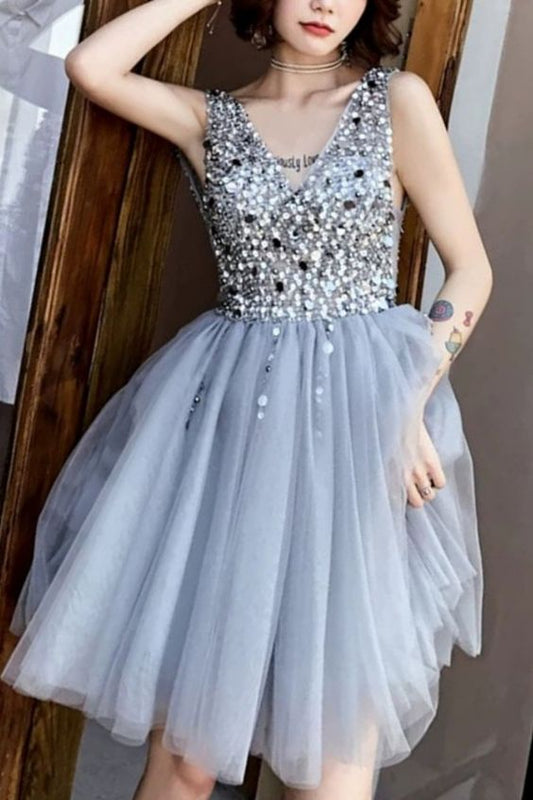 luxury homecoming dresses,short tulle homecoming dresses cg2404