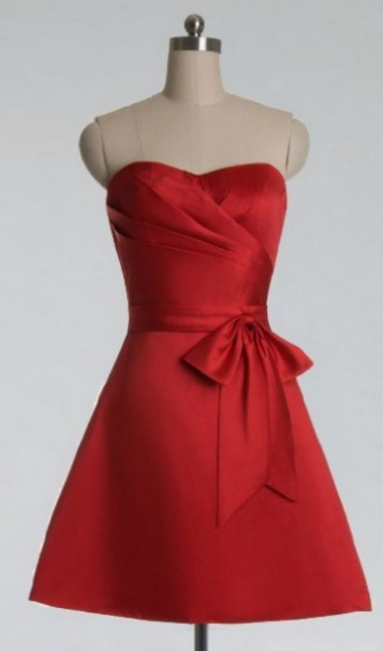 Short Bowknot Homecoming Dress Hot Sale cg4214