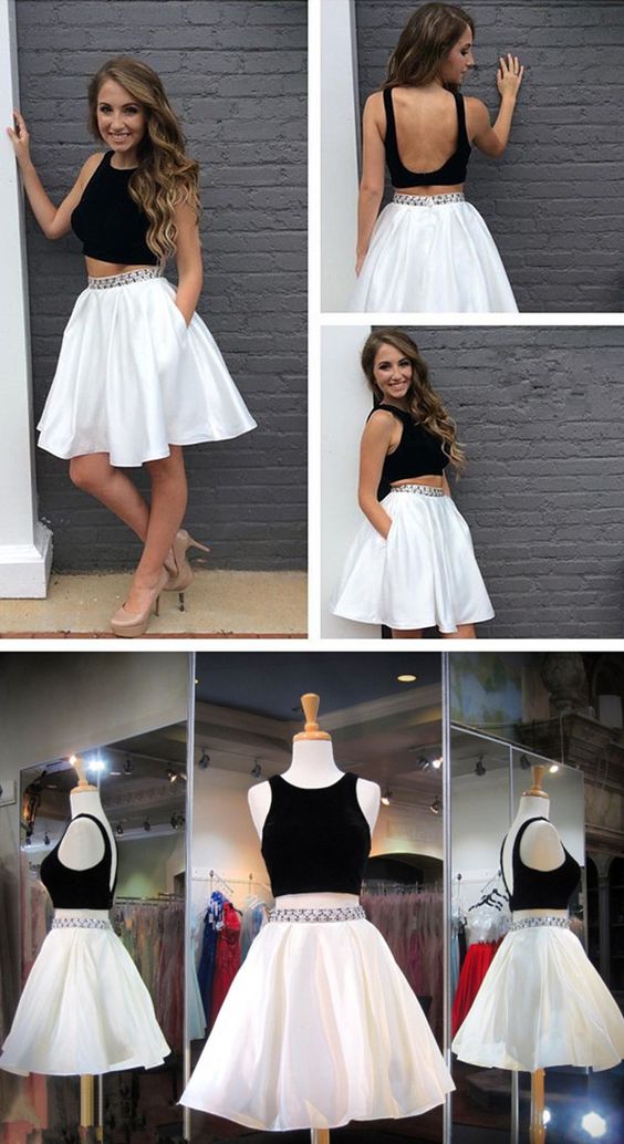 short homecoming dress, backless homecoming dress cg4327