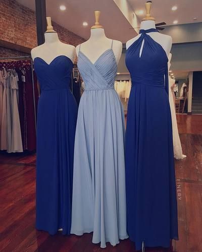 Elegant A Line Chiffon Long Mismatch Bridesmaid prom Dresses cg4781