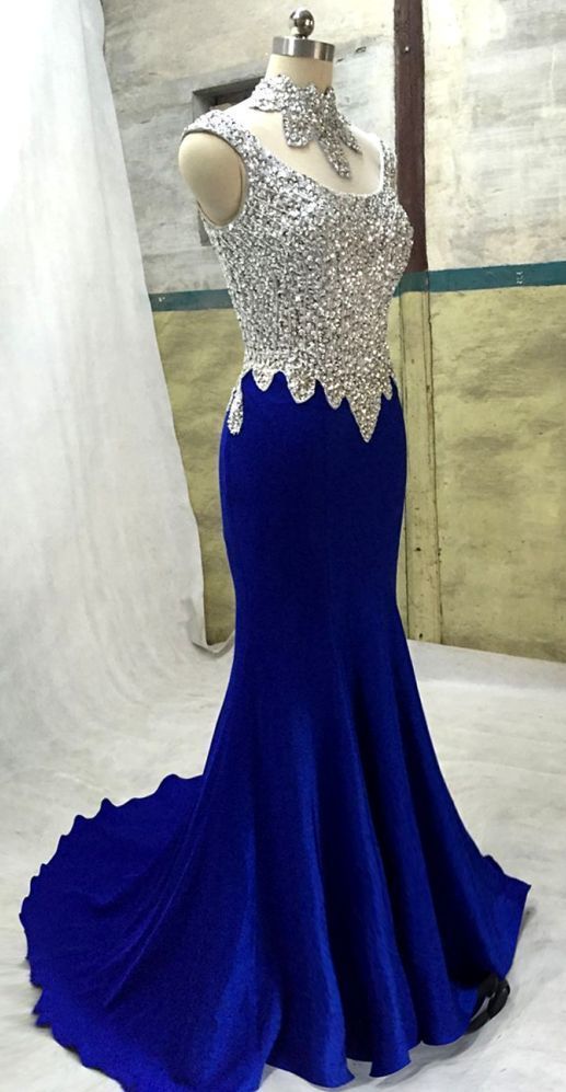 Fashion Halter Mermaid Prom Dresses Evening Dresses  cg5804