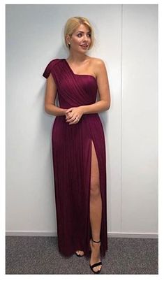 Unique Long Prom Dress With Split   cg7440