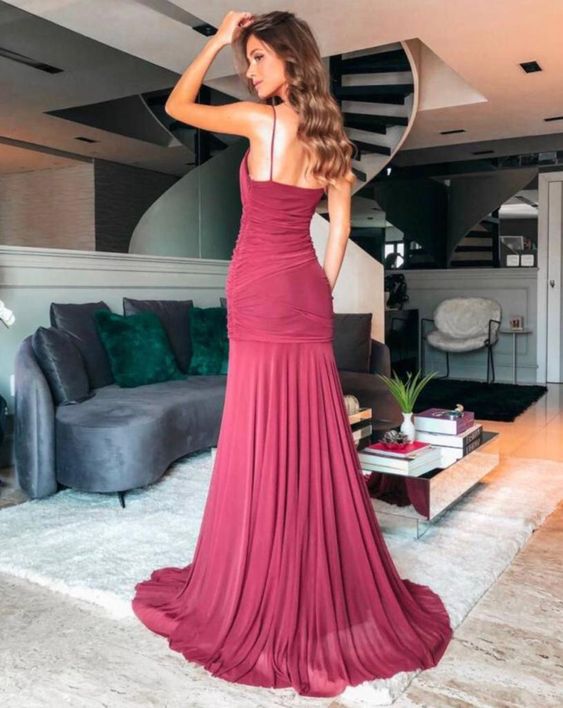 simple 2020 long prom dresses chiffon prom dress  cg8067