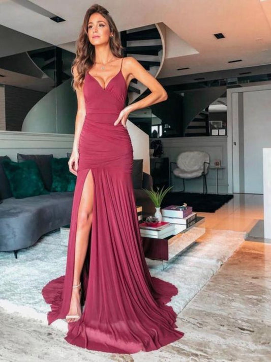 simple 2020 long prom dresses chiffon prom dress  cg8067